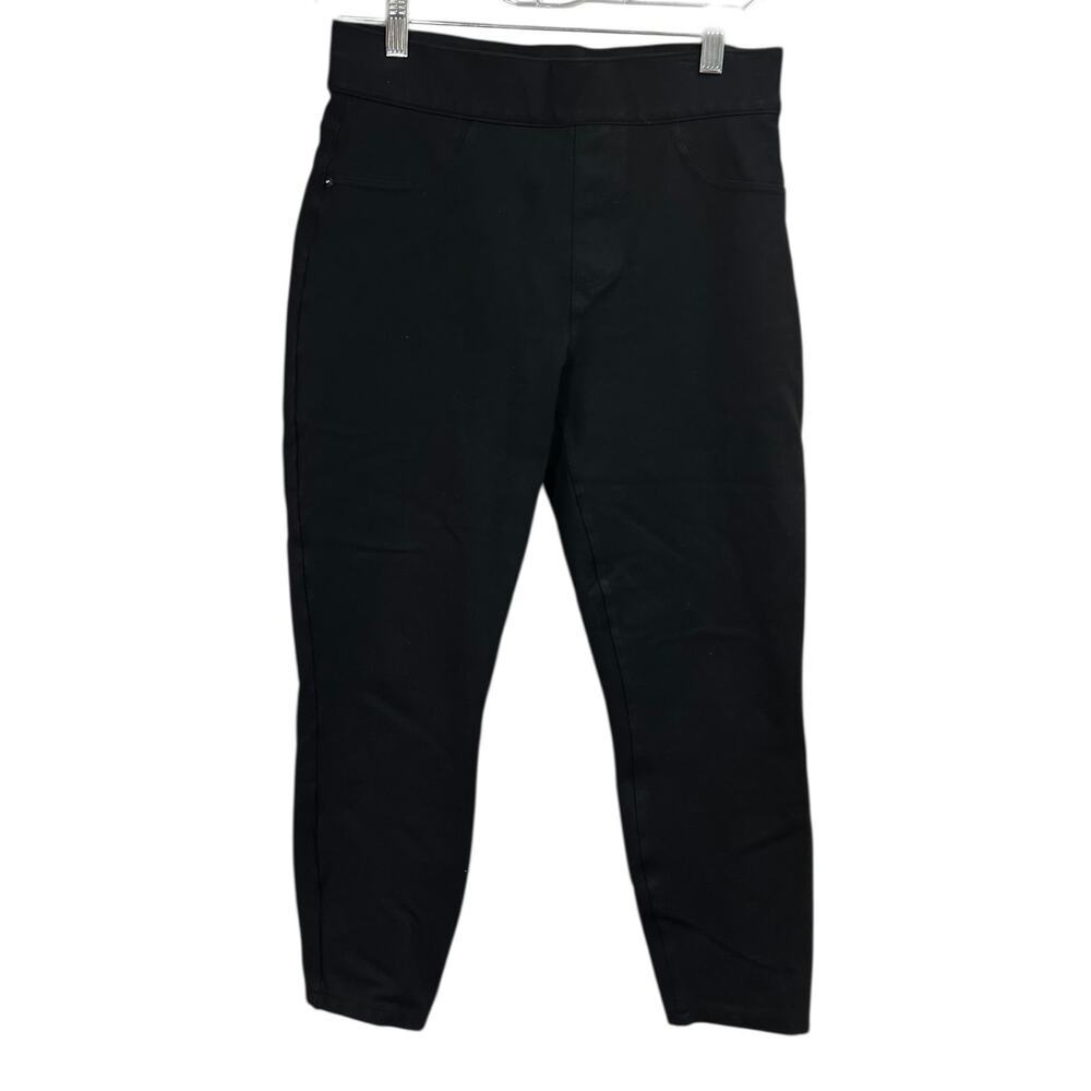 Spanx The Perfect Black Pant Black Pull-On Medium Petite